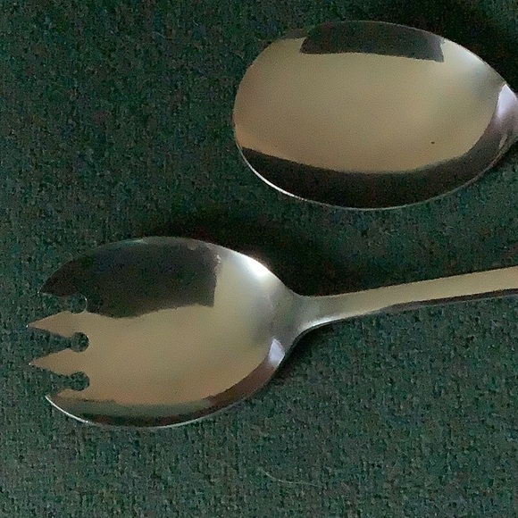 Silverplate Salad Servers, 10 7/8”. Bundle and Save! - Picture 4 of 4